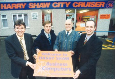 HST Computers news - Harry Shaw Gives His Name To HST- 14 December 2000