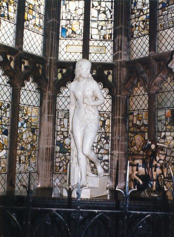 St Mary's Hall, Coventry - Statue of Lady Godiva - photograph by Avon Studios